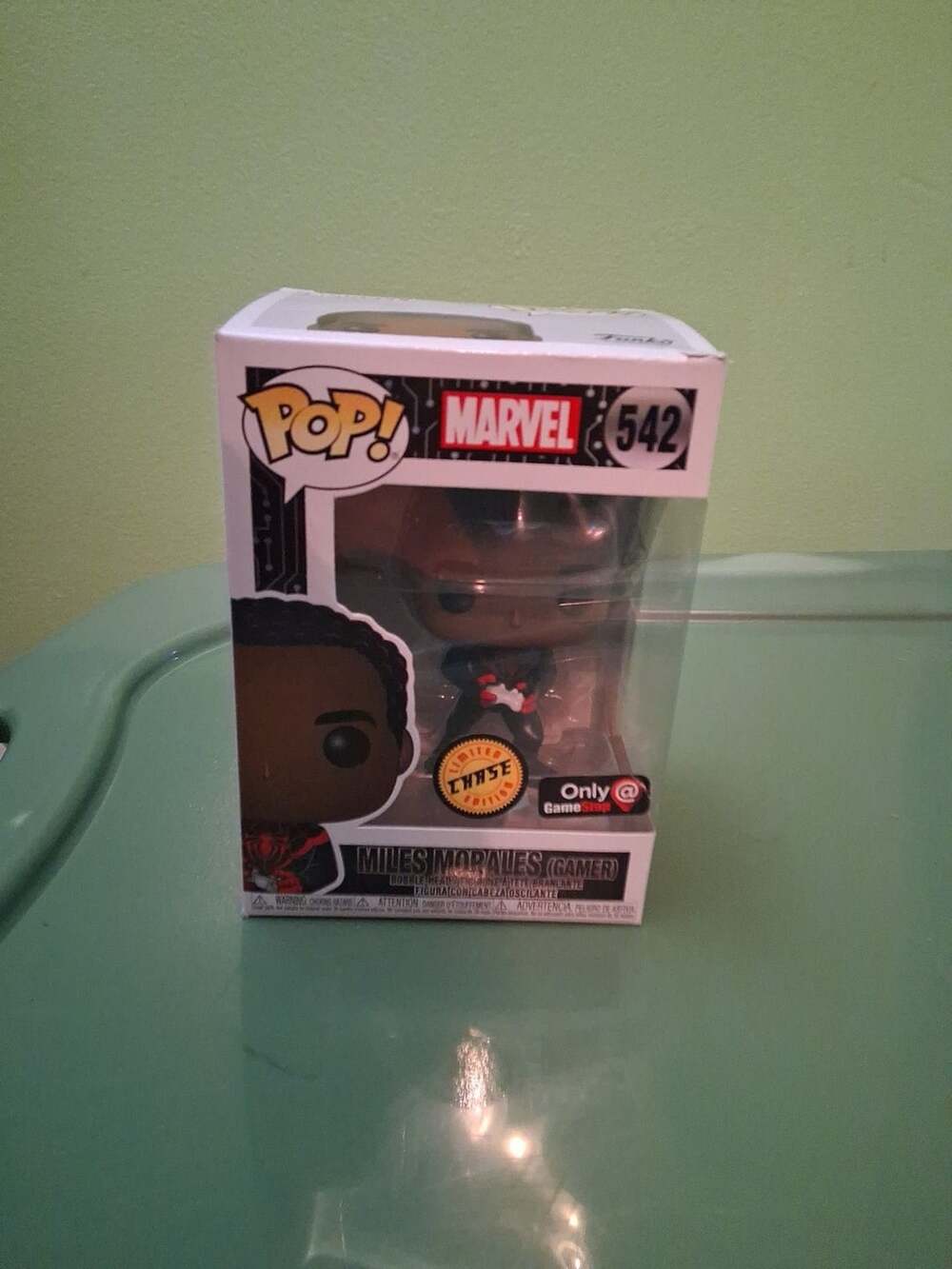 Funko Pop Marvel Miles Morales Gamer Chase Edition 542